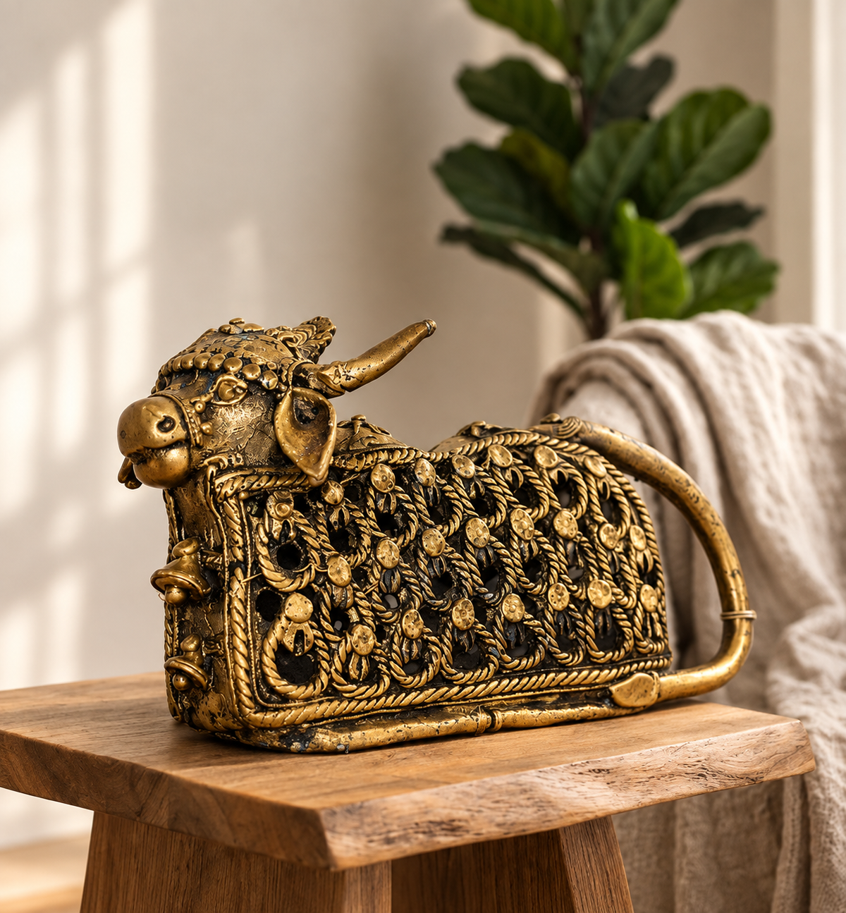 Jaali Nandi – Dhokra Art