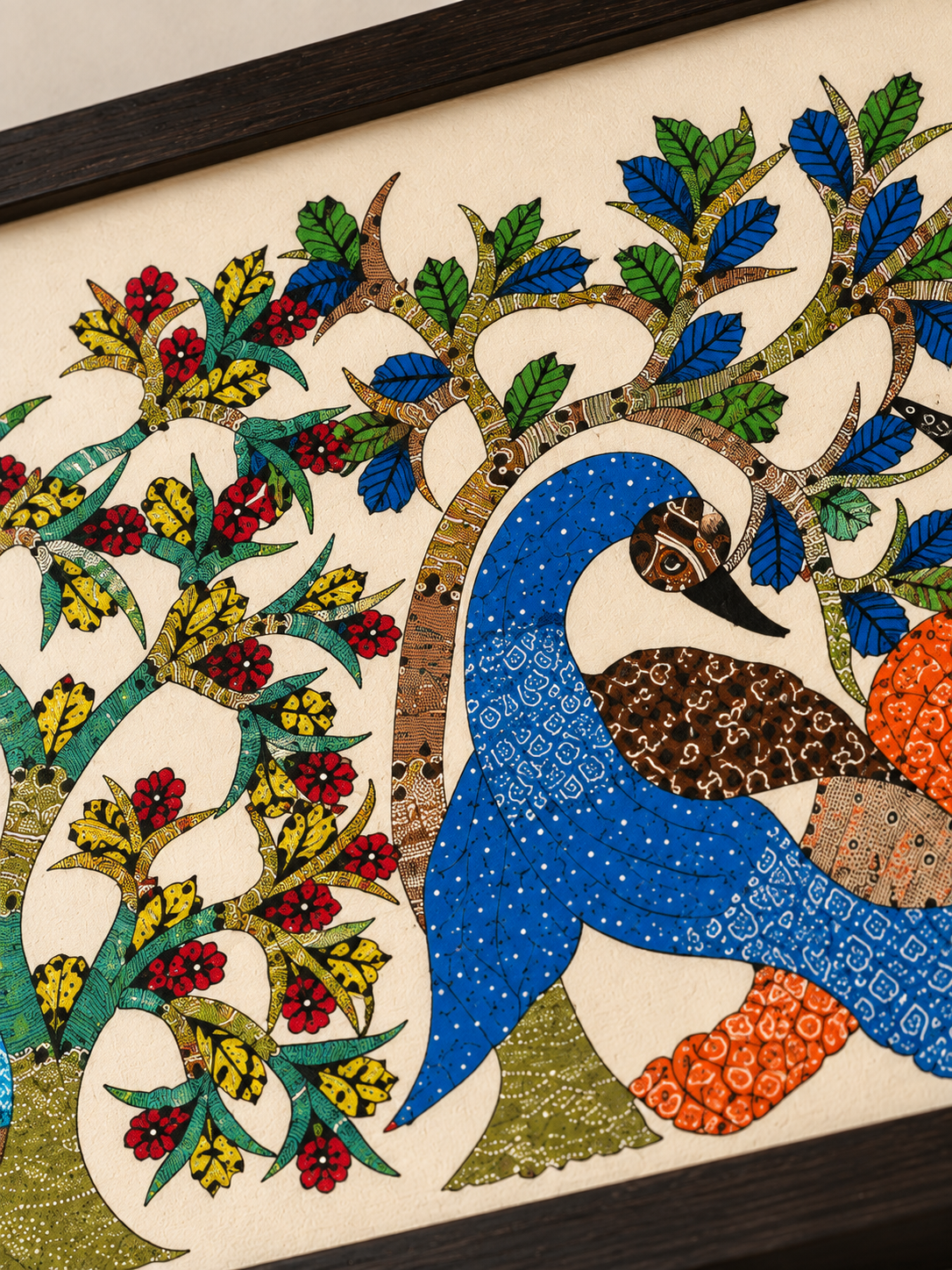 Tree of Life with Birds – Gond Art