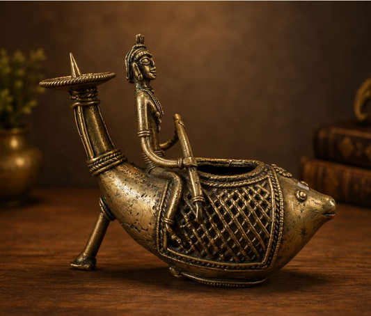 Fish Stuff Holder – Dhokra Art