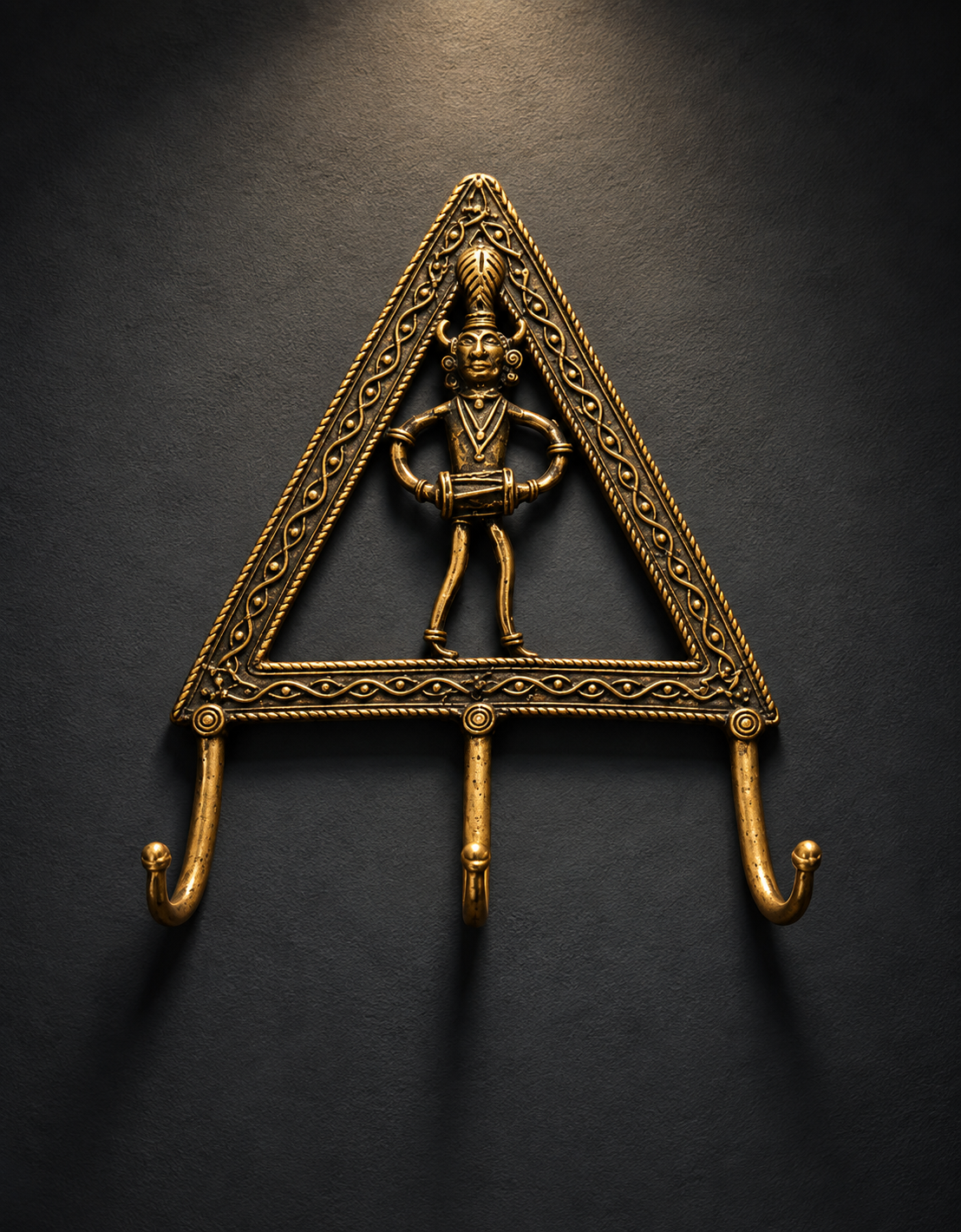 Tribal Key Hanger – Dhokra Art